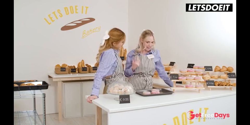 Teen Bakers Indulge in Lesbian Affair During Work