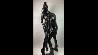 adult xxx video 5 femdom slave husband Honey Hair – Heavy Rubber Desire, femdom goddess on fetish porn