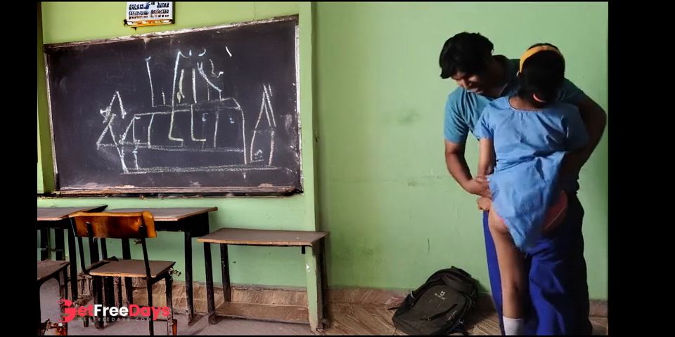 College Classmate Came to my CLASS Room to do Homework