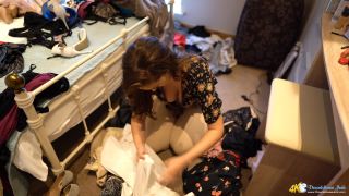 porn video 2 DownBlouse Jerk – Cleaning Up A Mess | femdom | femdom porn femdom foot slave