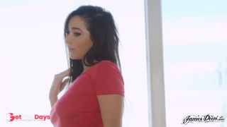 Wet Oil Sex with Karlee Greys Big Natural Boobs Massaged and Fucked Hard