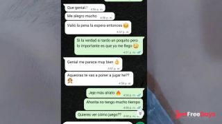 Conversacin con un suscriptor me regala un dildo y le pido que me masturbe hasta el orgasmo