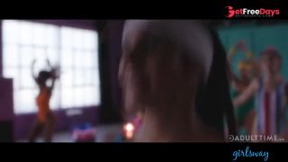 80s Exclusive Horny Ladies Gym with Abigail Mac