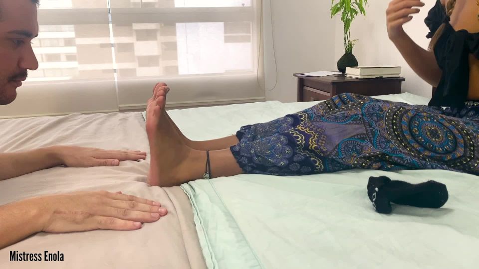 free porn clip 20 Mistress Enola - Enola Real Foot Gagging Session - FullHD 1080p | footworship | feet porn white socks fetish