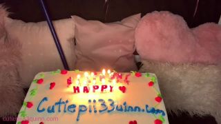 online porn clip 23 cutiepii33quinn  - BIRTHDAY CAKE SMASH [HD 720p], lingerie fetish porn on femdom porn 