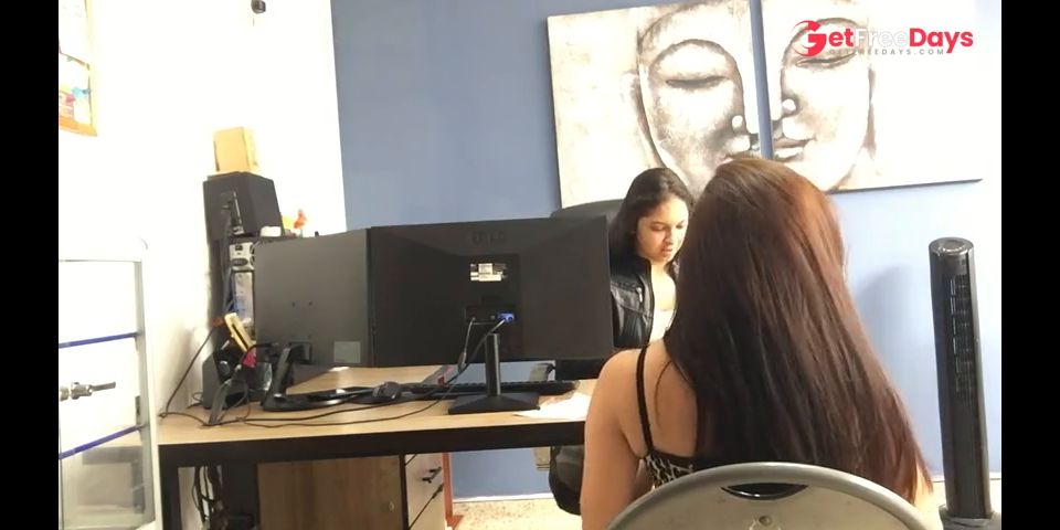 My secretary gets horny and asks me to fuck her.