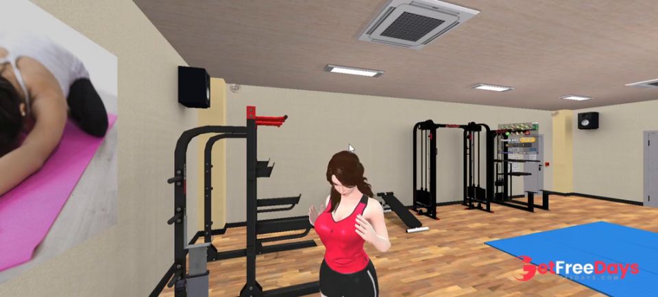 HANTAI SEX Virtual Reality Performance Gaming Im Fucking My Step Mom.GYM