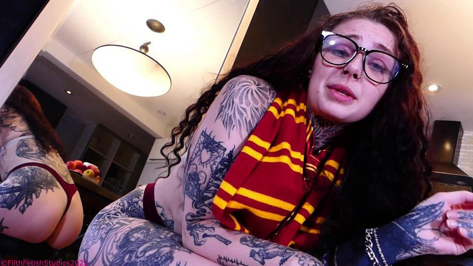 adult xxx video 5 Filth Fetish Studios – Blazed Brat – Gryffindor Girls Ass Slave - joi video - fetish porn femdom sitting