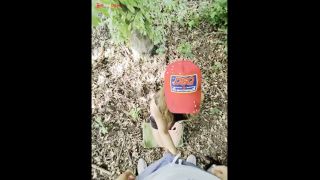 She told me to follow her in the woods