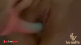 FaceTime with you and I show you how I fuck myself GERMAN BBW SOLO  Lunelle
