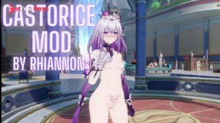 Castorice Nude Mod and Masturbation Honkai Star Rail